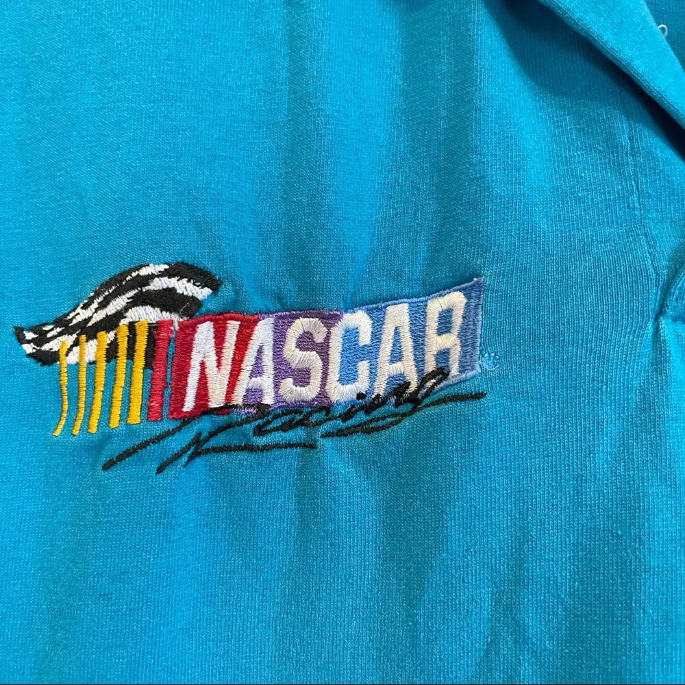NASCAR racing polo with pocket vintage 80s - Picture 2 of 5